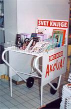 Voziček za akcije